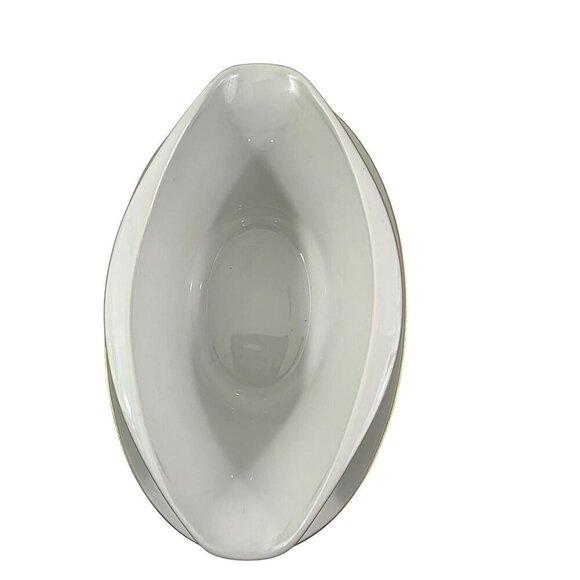 Yamaka Japan Fine China Renaissance Gravy Boat with Attached Under Plate - Picture 10 of 17